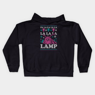 Fa La La La La La La La Lamp Kids Hoodie